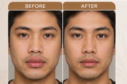 before and after of lip reduction in Riyadh